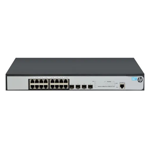 HP JG923-61101 | OfficeConnect 1920 Series 1920-16G 16 x RJ-45 10/100/1000Base-T and 4 x SFP (mini-GBIC) Ports Layer 3 Managed Gigabit Ethernet Network Switch Refurbished - Hewlett-Packard (ou HP en abrégé) refurbished available on Gotodirect
