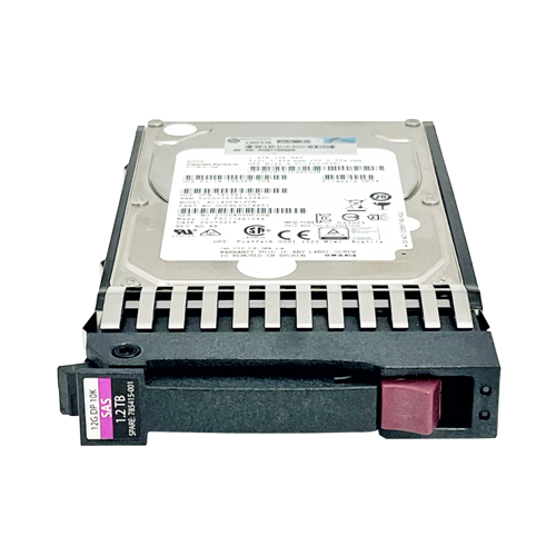HP 785415-001 | 1.2TB 10000RPM SAS 12Gb/s Hot-Pluggable Dual Port SFF 2.5-inch Enterprise Hard Drive for Gen1/7 ProLiant Server Refurbished - Hewlett-Packard (ou HP en abrégé) refurbished available on Gotodirect