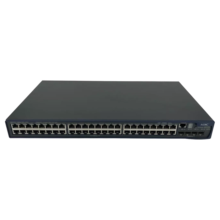 HP JD332-61002 | 3600-48 48 x RJ-45 Ports 10/100Base-TX + 4 x SFP (mini-GBIC) Ports Layer 3 Managed Rack-mountable Stackable Fast Ethernet Network Switch Refurbished - Hewlett-Packard (ou HP en abrégé) refurbished available on Gotodirect