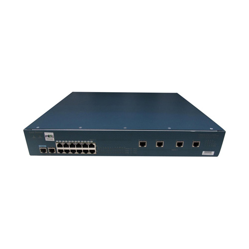 Cisco CSS-11152-256M-AC | CSS 11000 Series 11155 12 x Ports 10/100Base-TX + 4 x SFP+ Ports Layer 2 Managed Fast Ethernet Network Switch Refurbished - Cisco Systems Inc. refurbished available on Gotodirect