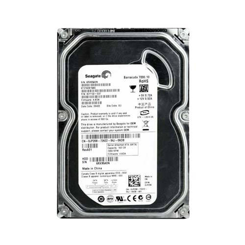 Dell JP208 | 160GB 7200RPM SATA 3Gb/s 16MB Cache 3.5-Inch Hard Drive Refurbished - Dell refurbished available on Gotodirect