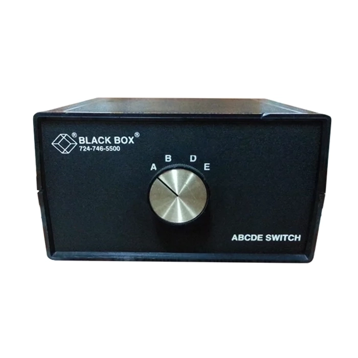 Black Box SW560A-BNC | NIB-Coax Switch ABCDE (4 to 1) Chassis Style B BNC Refurbished -  refurbished available on Gotodirect