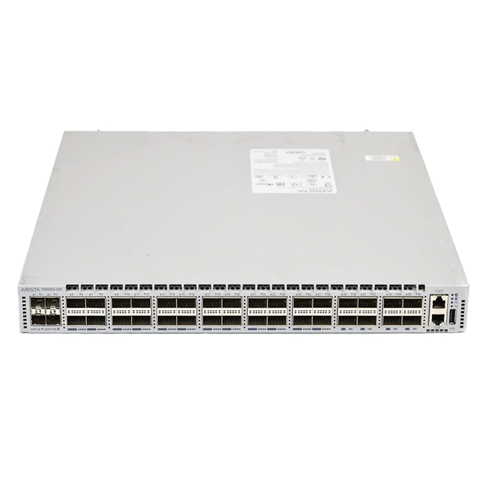 Arista DCS-7050QX2-32S-F | 7050X2 32x QSFP+ and 4x SFP+ Switch Front-to-rear Airflow and 2x 500W DC Power Supplies Refurbished - Arista Networks (as it's a well-known brand in the refurbished available on Gotodirect