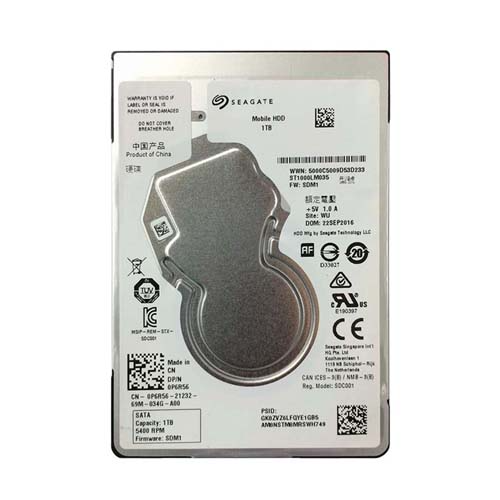 Dell 0P6R56 | 1TB 5400RPM SATA 6Gb/s 128MB Cache 2.5-Inch Hard Drive Refurbished - Dell refurbished available on Gotodirect