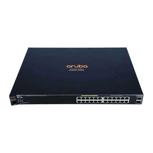 HP J9854A | Aruba 2530 Series 2530-24G 24 x RJ-45 Ports PoE+ 1000Base-T + 2 x SFP+ Ports Layer 2 Managed 1U Rack-mountable Gigabit Ethernet Network Switch Refurbished - Hewlett-Packard (ou HP en abrégé) refurbished available on Gotodirect