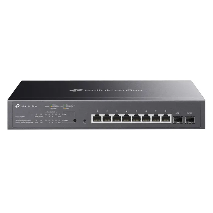 TP-LINK SG2210MP | Omada 10-Port Gigabit Smart Switch with 8-Port PoE+ Refurbished - TP-Link refurbished available on Gotodirect