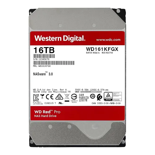 Western Digital WD161KFGX | Red Pro Helium 16TB 3.5-inch 6GB/s SATA 7200RPM 512MB Cache NAS Hard Drive Refurbished - Western Digital refurbished available on Gotodirect
