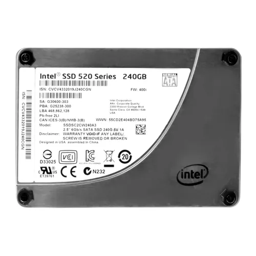 Buy Intel SSDSC2CW240A3 | 520 240GB Multi-Level Cell SATA 6Gb/s 2.5-Inch Solid State Drive Refurbished - $115.87 Intel SSDSC2CW240A3 | 520 240GB Multi-Level Cell SATA 6Gb/s 2.5-Inch Solid State Drive Refurbished - Intel refurbished available on Gotodirect