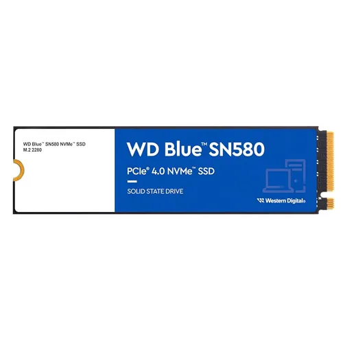 Western Digital WDS100T3B0E | Blue SN580 1TB PCI Express NVMe 4.0 x4 M.2 2280 Solid State Drive Refurbished - Western Digital refurbished available on Gotodirect