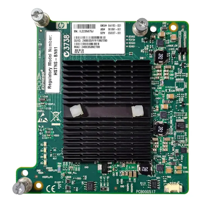 HP HSTNS-BN81 | InfiniBand FDR Dual-Ports QSFP 56Gb/s Gigabit Ethernet PCI Express 3.0 x8 Network Adapter Refurbished - Hewlett-Packard (ou HP en abrégé) refurbished available on Gotodirect