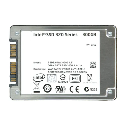 Intel SSDSA1NW300G3 | 320 300GB Multi-Level Cell SATA 3Gb/s 1.8-Inch Solid State Drive Refurbished - Intel refurbished available on Gotodirect