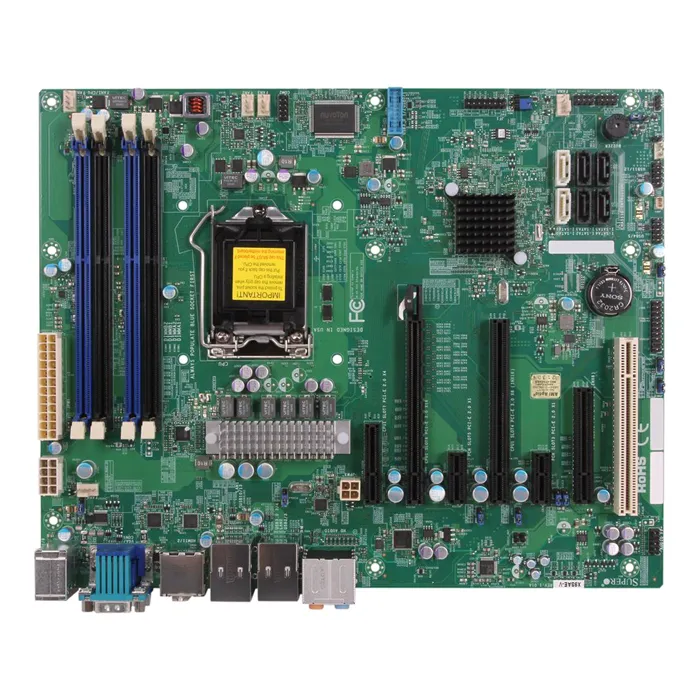 Supermicro MBD-X9SAE-B | X9SAE Socket LGA1155 Intel C216 Express Chipset ATX System Board (Motherboard) Supports Core i7/i5/i3 Xeon E3-1200 v2 Series DDR3 4x DIMM Refurbished -  refurbished available on Gotodirect