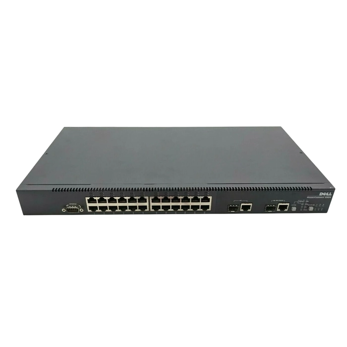 Dell G0487 | PowerConnect 3324 24 x Ports 10/100Base-T + 2 x SFP Ports + 2 x Ports 10/100/1000-TX Managed Rack-mountable Fast Ethernet Network Switch Refurbished - Dell refurbished available on Gotodirect