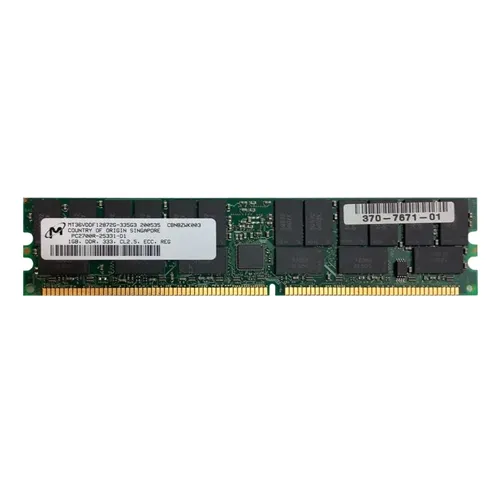 Micron MT36VDDF12872G-335 | 1GB DDR-333MHz PC2700 ECC Registered RDIMM CL2.5 2Rx4 2.5V 184-Pin Memory Module Refurbished -  refurbished available on Gotodirect