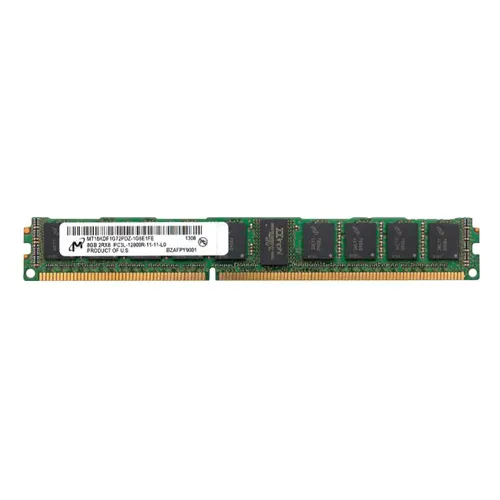 Buy Micron MT18KDF1G72PDZ-1G6E1FE | 8GB DDR3-1600MHz PC3-12800 ECC Registered VLP RDIMM CL11 2Rx8 1.35V 240-Pin Memory Module Refurbished - $175.88 Micron MT18KDF1G72PDZ-1G6E1FE | 8GB DDR3-1600MHz PC3-12800 ECC Registered VLP RDIMM CL11 2Rx8 1.35V 240-Pin Memory Module Refurbished - refurbished available on Gotodirect