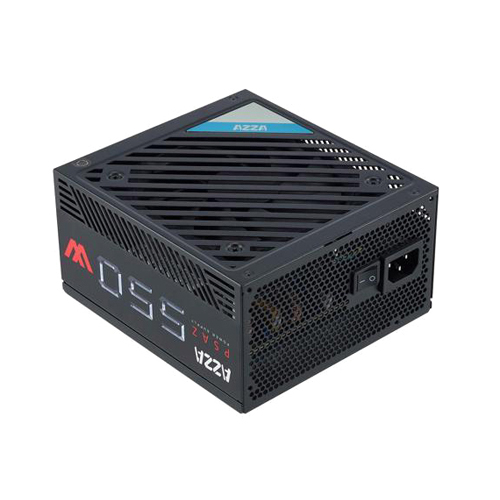 AZZA PSAZ-550W | 550-Watts 200V-240V AC 47-63Hz 24-Pin ATX 80-Plus Bronze Power Supply Refurbished -  refurbished available on Gotodirect