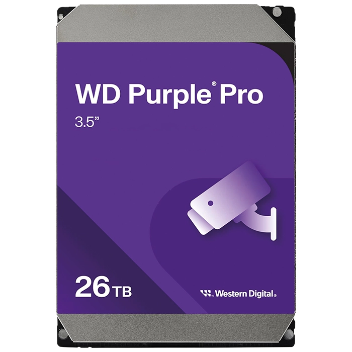 Western Digital WD260PURP | Purple Pro 26TB 7200RPM SATA 6Gb/s 3.5-Inch Smart Video Hard Drive Refurbished - Western Digital refurbished available on Gotodirect