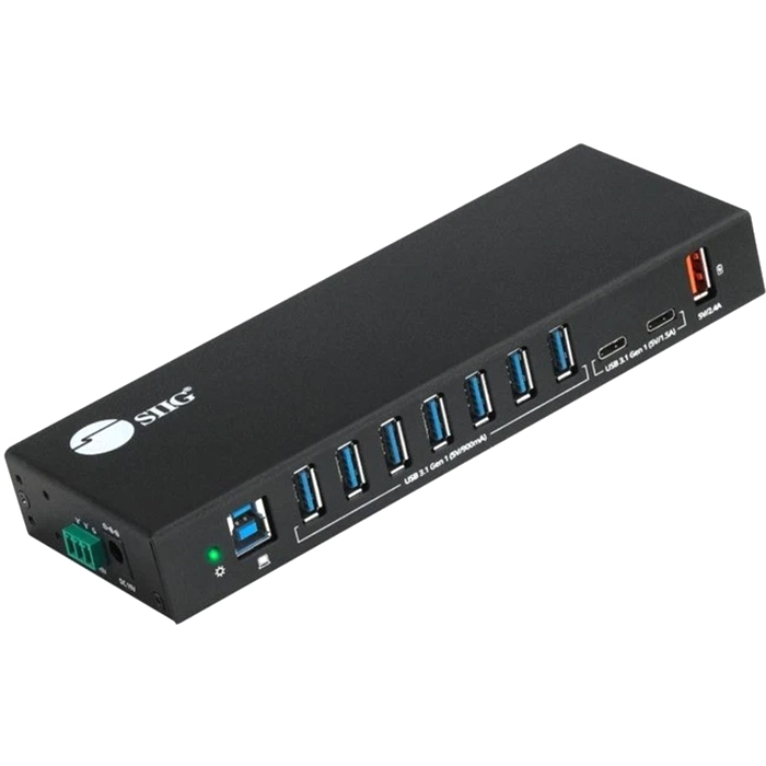 Buy SIIG ID-US0811-S1 | 10-Ports Industrial USB 3.1 Gen 1 Hub With Dual USB-C Charging Hub 9 Ports Refurbished - $210.00 SIIG ID-US0811-S1 | 10-Ports Industrial USB 3.1 Gen 1 Hub With Dual USB-C Charging Hub 9 Ports Refurbished - Siig refurbished available on Gotodirect