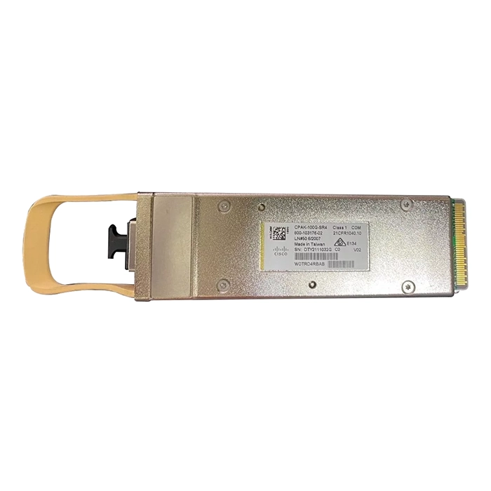 Cisco 800-103176-02 | 100Gb/s 100GBase-SR4 Multi-Mode Fibre 850nm 100m MPO/MTP Connector CPAK Transceiver Module Refurbished - Cisco Systems Inc. refurbished available on Gotodirect