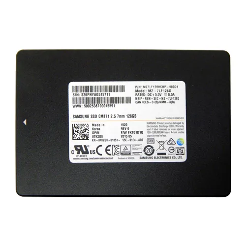 Samsung MZ-7LF128D | CM871 Series 128GB Triple-Level-Cell SATA 6Gb/s 7mm 2.5-Inch Solid State Drive Refurbished - Samsung refurbished available on Gotodirect
