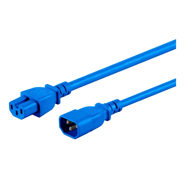 Buy Monoprice 33654 | Heavy Duty Power Cable IEC 60320 C14 to IEC 60320 C15 14AWG 15A/1875W SJT 120V Blue 3ft Refurbished - $52.27 Monoprice 33654 | Heavy Duty Power Cable IEC 60320 C14 to IEC 60320 C15 14AWG 15A/1875W SJT 120V Blue 3ft Refurbished - refurbished available on Gotodirect