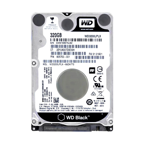 HP 805753-001 | 320GB 7200RPM SATA 3Gb/s SFF 2.5-inch Hard Drive Refurbished - Hewlett-Packard (ou HP en abrégé) refurbished available on Gotodirect