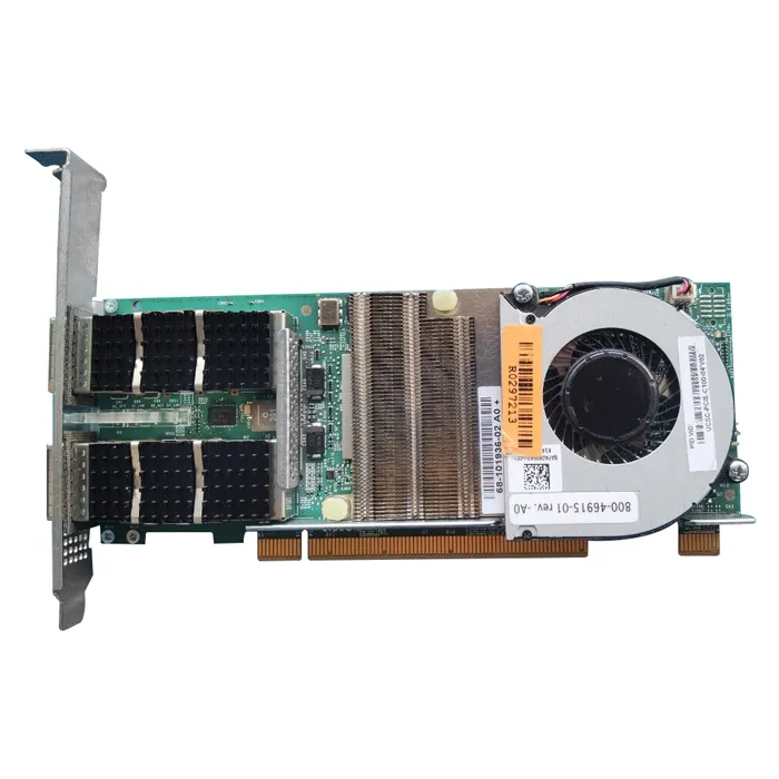 Cisco UCSC-PCIE-C100-04= | UCS VIC 1495 2-Ports 100GBase-X QSFP28 PCI Express 3.0 x16 Converged Network Adapter for UCS C220 M5 Rack Server Refurbished - Cisco Systems Inc. refurbished available on Gotodirect