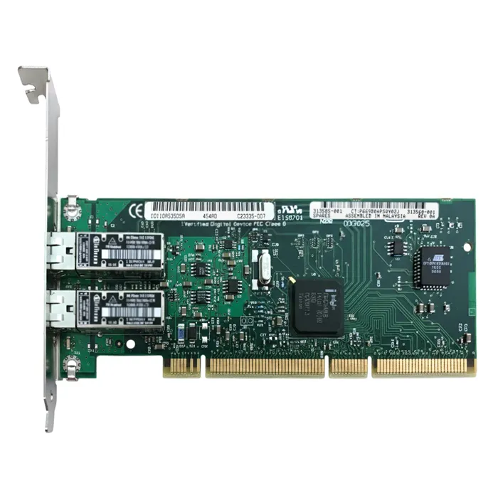 HP 313585-001 | Dual-Ports LC 1Gb/s 1000Base-SX Gigabit Ethernet 133MHz PCi-X Server Network Adapter Refurbished - Hewlett-Packard (ou HP en abrégé) refurbished available on Gotodirect