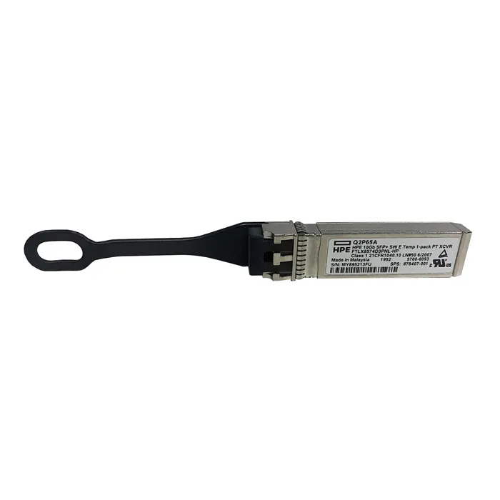HP 878407-001 | 10Gb SFP+ Short Wave Pull Tab Optical Transceiver Refurbished - Hewlett-Packard (ou HP en abrégé) refurbished available on Gotodirect