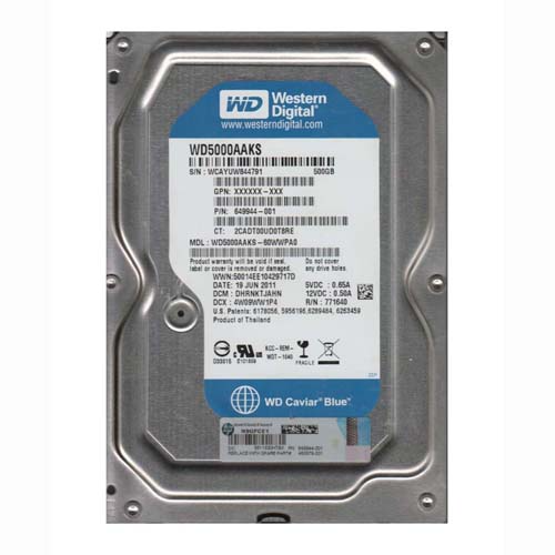 Buy HP 649944-001 | 500GB 7200RPM SATA 3Gb/s 16MB Cache LFF 3.5-inch Hard Drive Refurbished - $150.63 HP 649944-001 | 500GB 7200RPM SATA 3Gb/s 16MB Cache LFF 3.5-inch Hard Drive Refurbished - Hewlett-Packard (ou HP en abrégé) refurbished available on Gotodirect