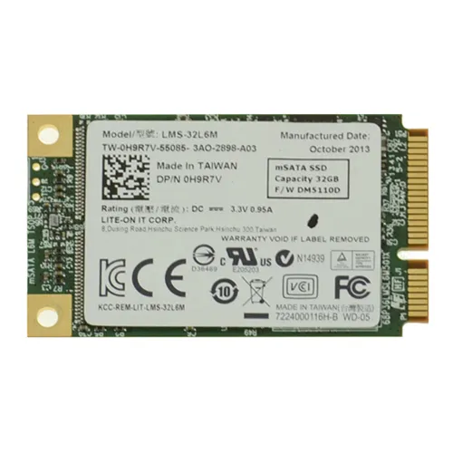 Dell H9R7V | 32GB Multi-Level Cell PCI Express mSATA 1.8-Inch Solid State Drive Refurbished - Dell refurbished available on Gotodirect