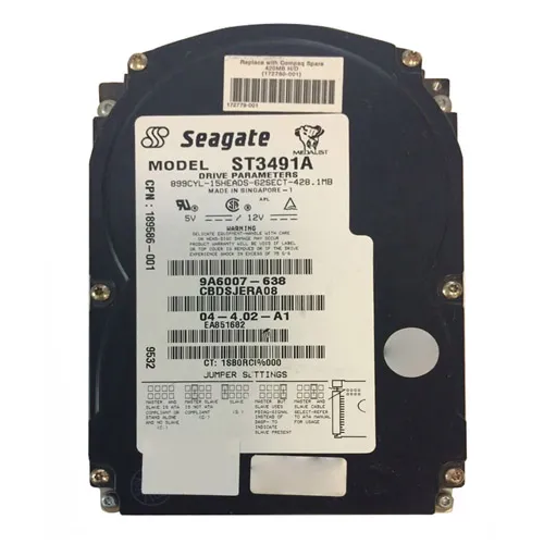 Compaq 172780-001 | 420MB IDE 3.5-Inch Hard Drive Refurbished -  refurbished available on Gotodirect