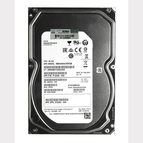 Buy HP MB004000JWWQB | 4TB 7200RPM SAS 12Gb/s 3.5-Inch Hard Drive Refurbished - $417.33 HP MB004000JWWQB | 4TB 7200RPM SAS 12Gb/s 3.5-Inch Hard Drive Refurbished - Hewlett-Packard (ou HP en abrégé) refurbished available on Gotodirect