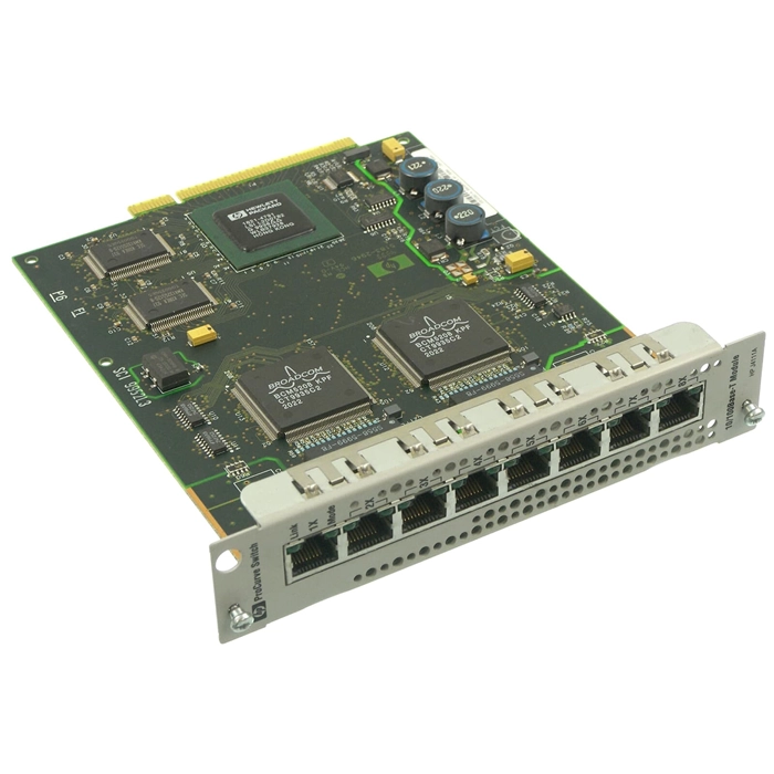 HP J4111-60001 | ProCurve Engine 4000M 8 x Ports 10/100 Base-T Ethernet Expansion Switch Module Refurbished - Hewlett-Packard (ou HP en abrégé) refurbished available on Gotodirect