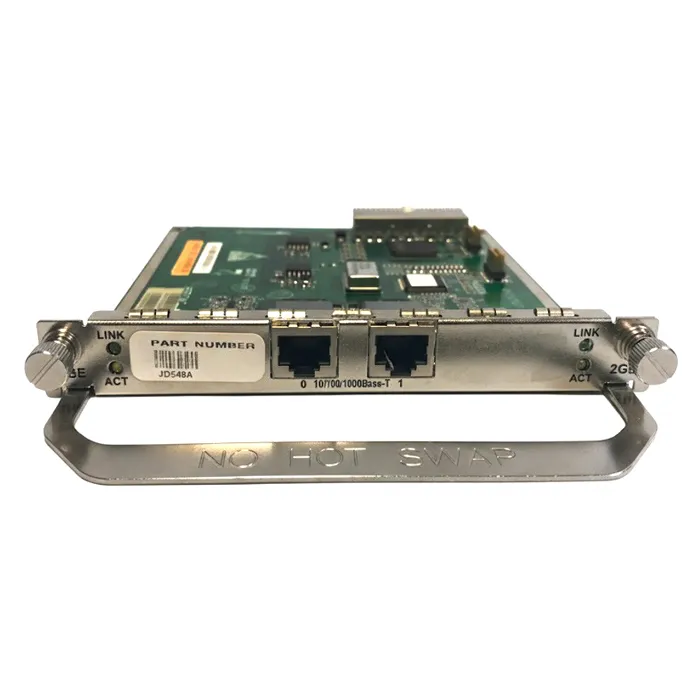 HP JD548A | 2-Port Gigabit Ethernet MIM 2 x 10/100/1000Base-T LAN Refurbished - Hewlett-Packard (ou HP en abrégé) refurbished available on Gotodirect