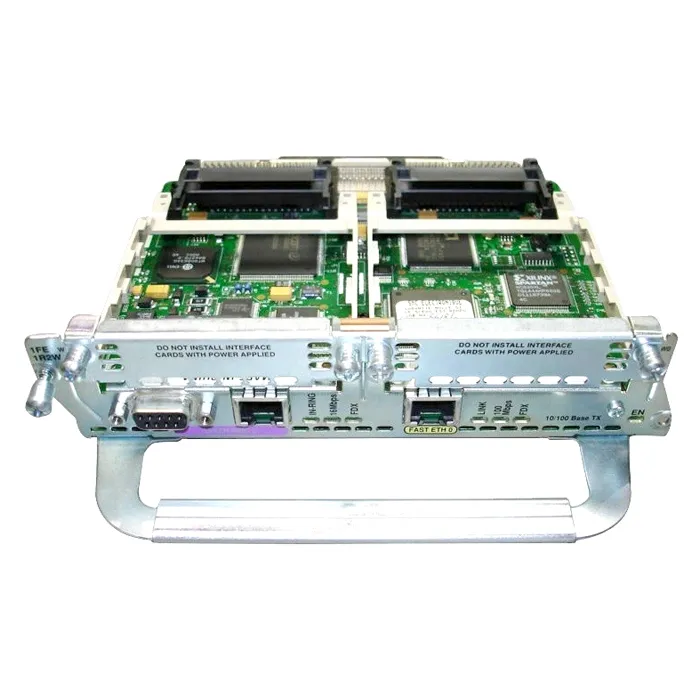 Cisco NM-1FE1R2W | 1-Port 10by100 Ethernet 1-Port Token Ring 2 WIC Slots Network Module Refurbished - Cisco Systems Inc. refurbished available on Gotodirect