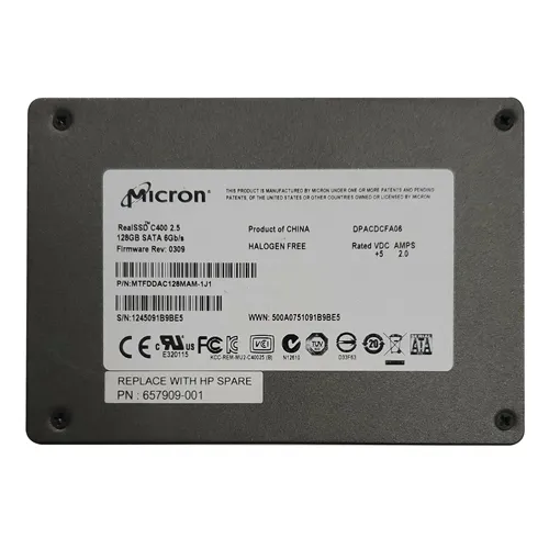 Micron MTFDDAC128MAM-1J1 | RealSSD C400 128GB Multi-Level Cell SATA 6Gb/s 2.5-Inch Solid State Drive Refurbished -  refurbished available on Gotodirect
