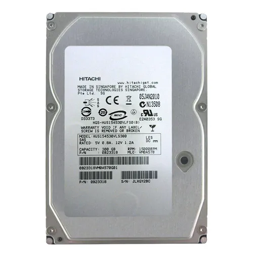Hitachi 0B23318 | Ultrastar 15K450 Series 300GB 15000RPM SAS 3Gb/s 16MB Cache 3.5-Inch Hard Drive Refurbished -  refurbished available on Gotodirect