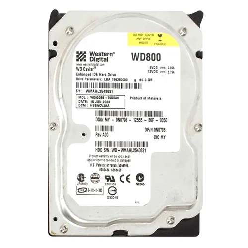 Buy Western Digital WD800BB-75DKA0 | Caviar 80GB 7200RPM EIDE 2MB Cache 3.5-Inch Hard Drive Refurbished - $210.00 Western Digital WD800BB-75DKA0 | Caviar 80GB 7200RPM EIDE 2MB Cache 3.5-Inch Hard Drive Refurbished - Western Digital refurbished available on Gotodirect
