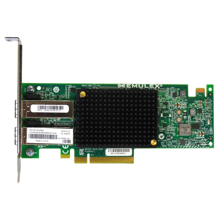 IBM 00JY833 | Emulex VFA5 2-Ports 10Gb/s SFP+ Network Adapter and FCoE/iSCSI SW Refurbished -  refurbished available on Gotodirect