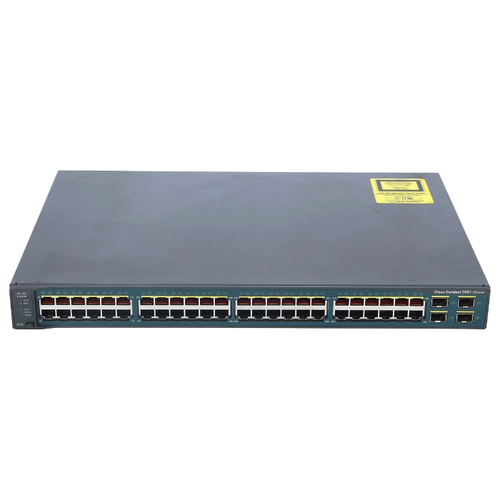 Cisco WS-C3560V2-48TS-S-V0 | Catalyst 3560 V2 Series Switch 48-Ports 10/100 + 4 Sfp IP Base Refurbished - Cisco Systems Inc. refurbished available on Gotodirect