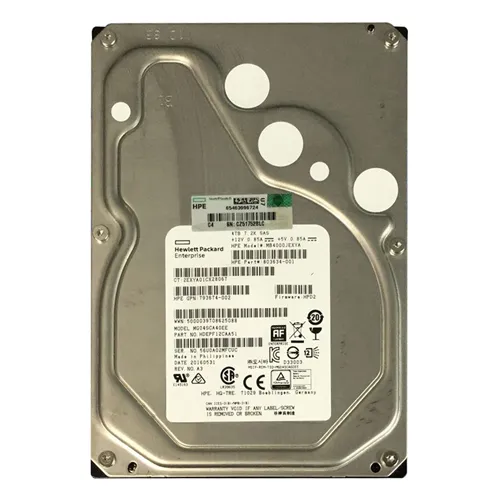 HP 803634-001 | 4TB 7200RPM SAS 12Gb/s Hot-Pluggable 512e 3.5-Inch Midline Hard Drive for G8 ProLiant Servers Refurbished - Hewlett-Packard (ou HP en abrégé) refurbished available on Gotodirect