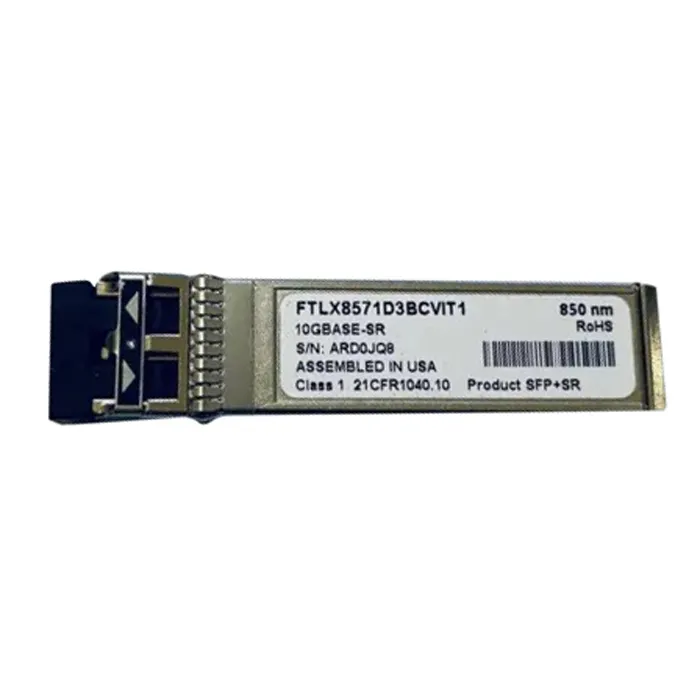 Buy Intel FTLX8571D3BCVIT1 | 10Gb/s 10GBase-SX Multi-Mode Fibre 850nm Duplex LC Connector SFP Transceiver Module Refurbished - $88.10 Intel FTLX8571D3BCVIT1 | 10Gb/s 10GBase-SX Multi-Mode Fibre 850nm Duplex LC Connector SFP Transceiver Module Refurbished - Intel refurbished available on Gotodirect