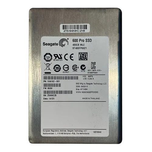 Seagate ST480FP0021 | 600 Pro Series 480GB Multi-Level Cell SATA 6Gb/s 2.5-Inch Solid State Drive Refurbished - Seagate refurbished available on Gotodirect