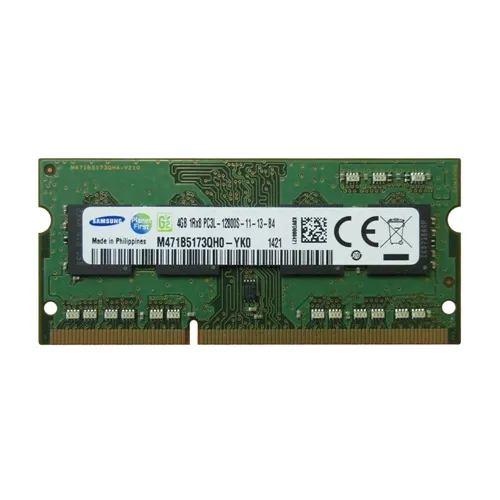 Samsung M471B5173QH0-YK0 | 4GB DDR3-1600MHz PC3-12800 Non-ECC Unbuffered SODIMM CL11 1Rx8 1.35V 204-Pin Memory Module Refurbished - Samsung refurbished available on Gotodirect