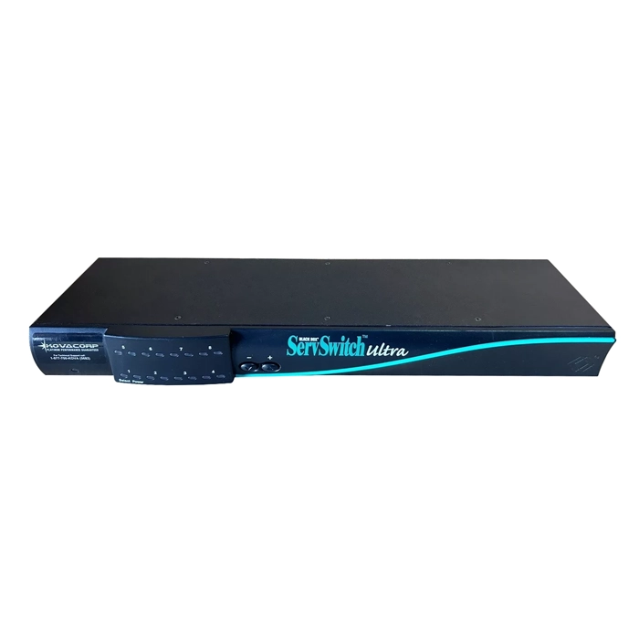Black Box KV5008SA-R2 | ServSwitch Ultra Slim 8Port KVM Switch with OSD Refurbished -  refurbished available on Gotodirect