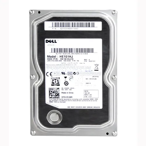 Dell F430R | 160GB 7200RPM SATA 3Gb/s 8MB Cache 3.5-Inch Hard Drive Refurbished - Dell refurbished available on Gotodirect