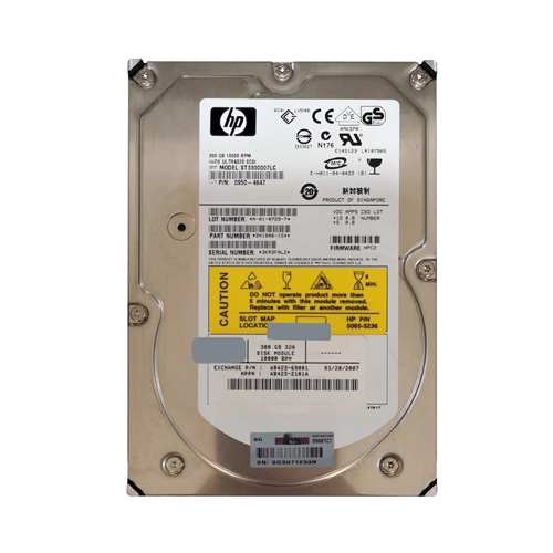 HP AB423-69001 | 300GB 10000RPM Ultra320 SCSI Hot-Pluggable 80-Pin LVD 3.5-inch Hard Drive Refurbished - Hewlett-Packard (ou HP en abrégé) refurbished available on Gotodirect
