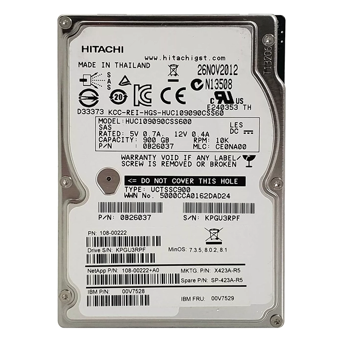 IBM 00V7528 | 900GB 10000RPM SAS 6Gb/s 64MB Cache 2.5-Inch Hard Drive Refurbished -  refurbished available on Gotodirect