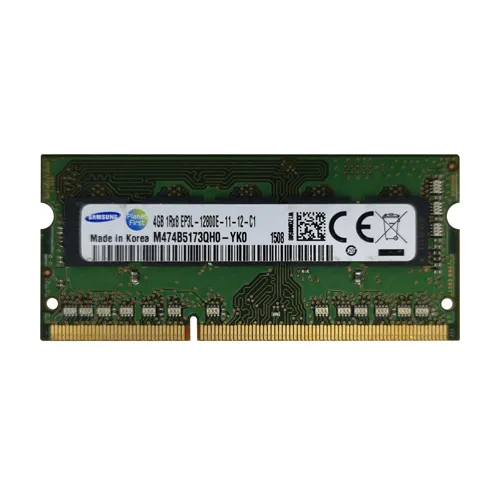 Samsung M474B5173QH0-YK0 | 4GB DDR3-1600MHz PC3-12800 ECC Unbuffered SODIMM CL11 1Rx8 1.35V 204-Pin Memory Module Refurbished - Samsung refurbished available on Gotodirect